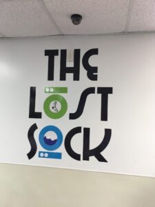 Custom vinyl wall mural