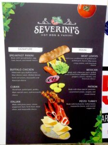 custom menu board sign