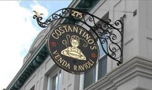 attractive custom hanging signs