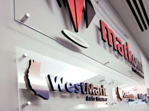 indoor lobby signs