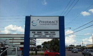 custom pole pylon sign